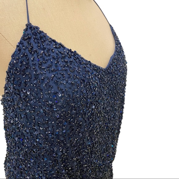 Haute Hippie Sequin Halter Dress - Picture 4 of 10